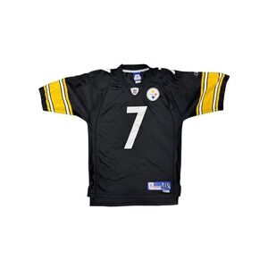 Pittsburgh Steelers Football Jersey Ben Roethlisberger #7 Reebok M